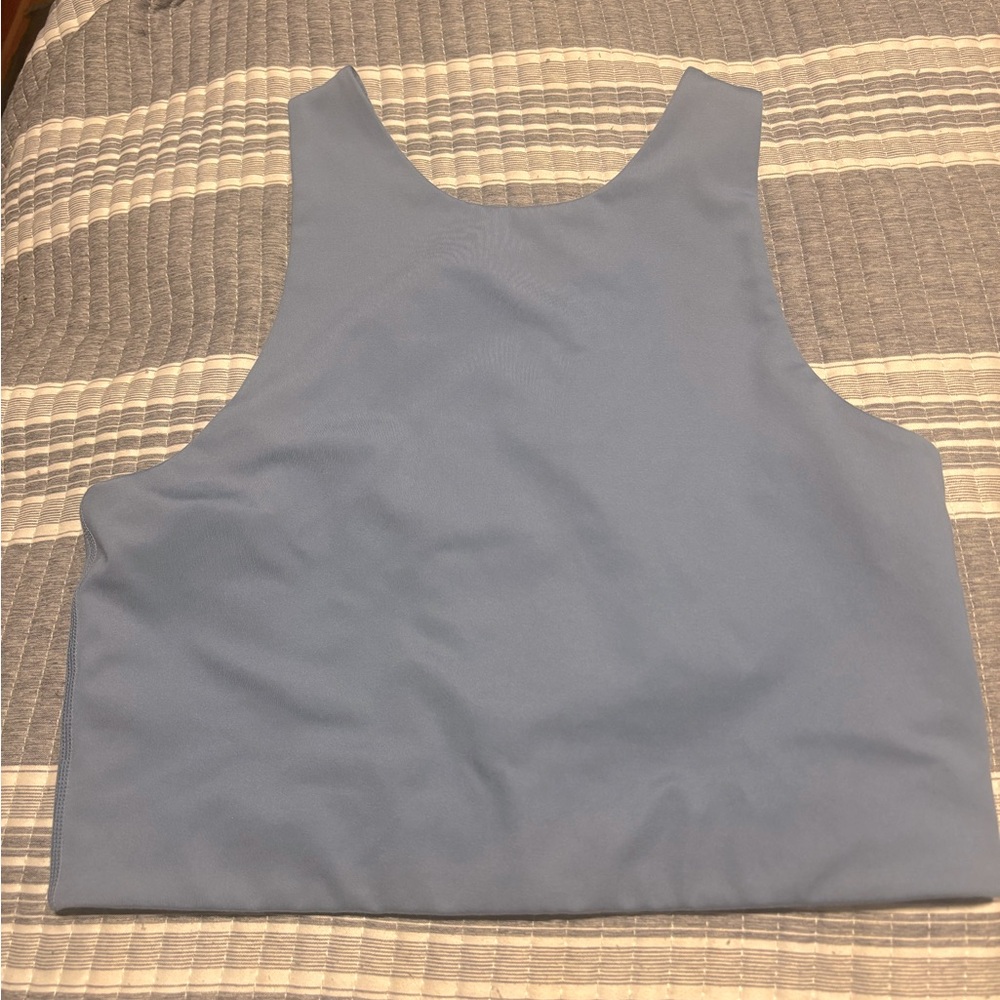 Girlfriend Collective Blue Dylan Bra